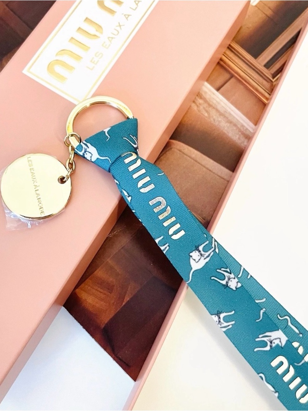 Miu Miu Beauty Keyring - Picture 2 of 4
